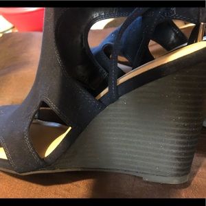 Covington wedges black size 8 never worn